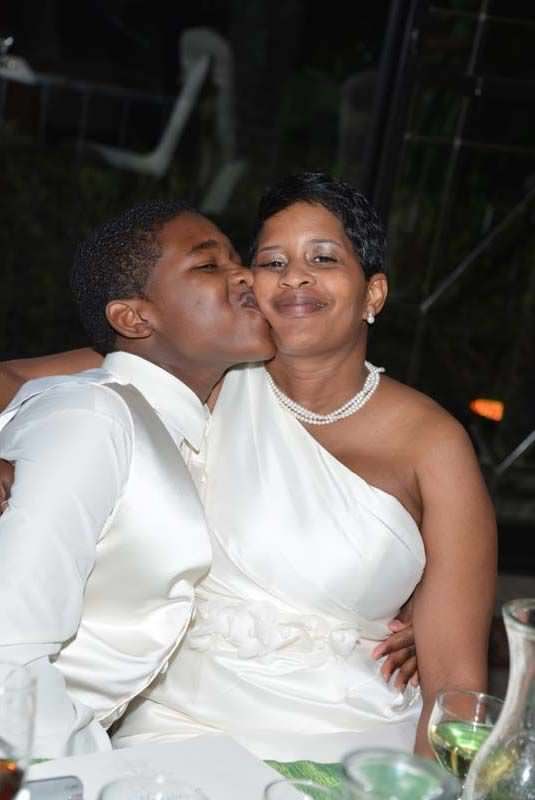 Lisa Curtis and her son